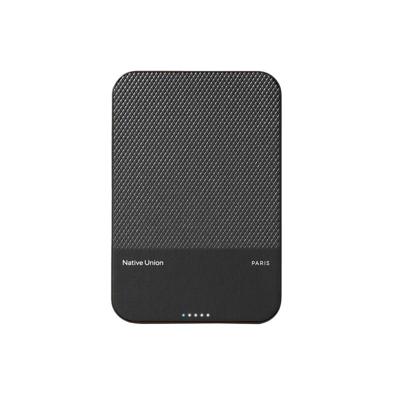 Native Union Magnetic Power Bank 10000mAh - Black Native Union Magnetic Power Bank 10000mAh - Black