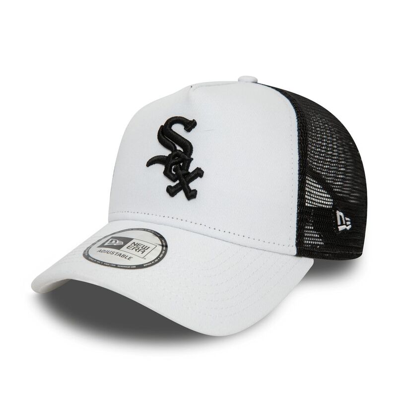 New Era League Essential Trucker MLB Chicago White Socks White/Black Free Size Cap New Era League Essential Trucker MLB Chicago White Socks White/Black Free Size Cap