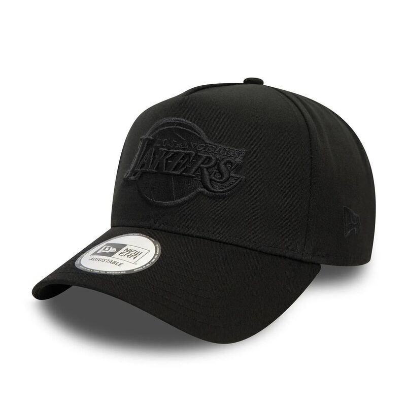New Era Monochrome E-Frame NBA Los Angeles Lakers Black/Black Free Size Cap