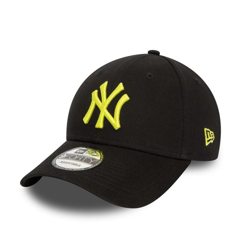 New Era League Essential 9Forty MLB New York Yankees Black/Yellow Free Size Cap New Era League Essential 9Forty MLB New York Yankees Black/Yellow Free Size Cap