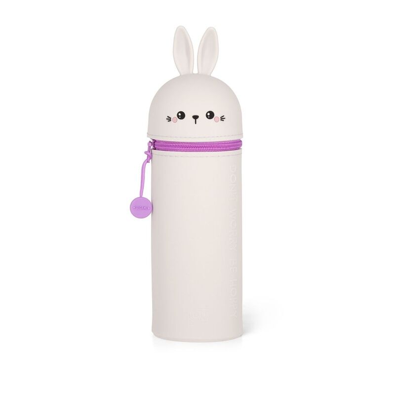 Legami 2-In-1 Silicone Pencil Case - Kawaii - Bunny Legami 2-In-1 Silicone Pencil Case - Kawaii - Bunny