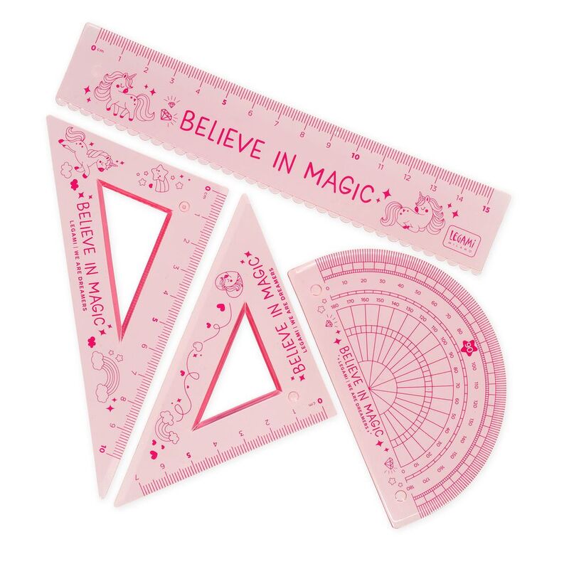 Legami Geometry Set - You Rule! - Unicorn