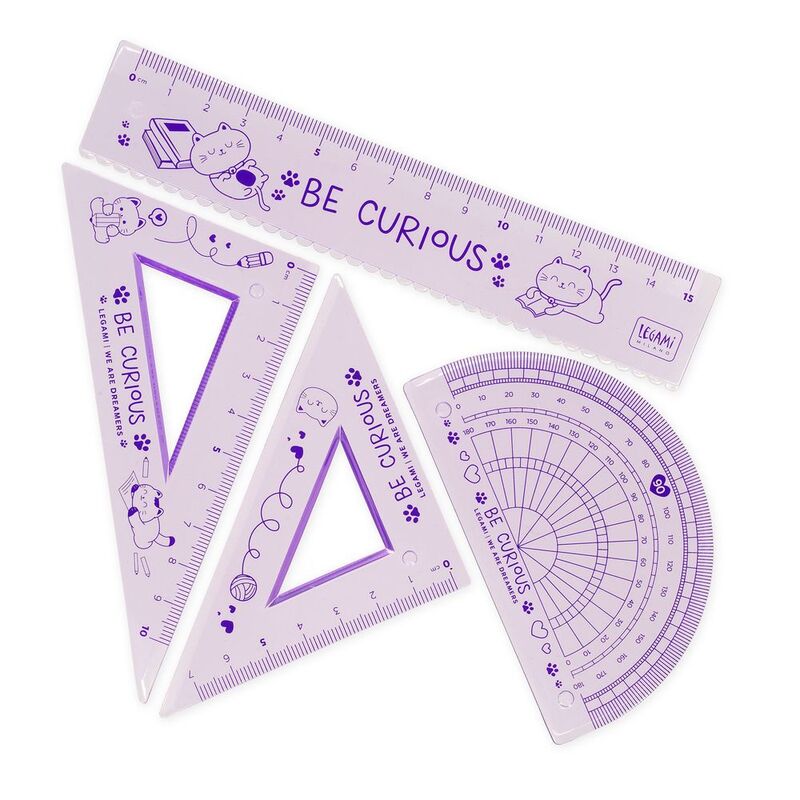 Legami Geometry Set - You Rule! - Kitty