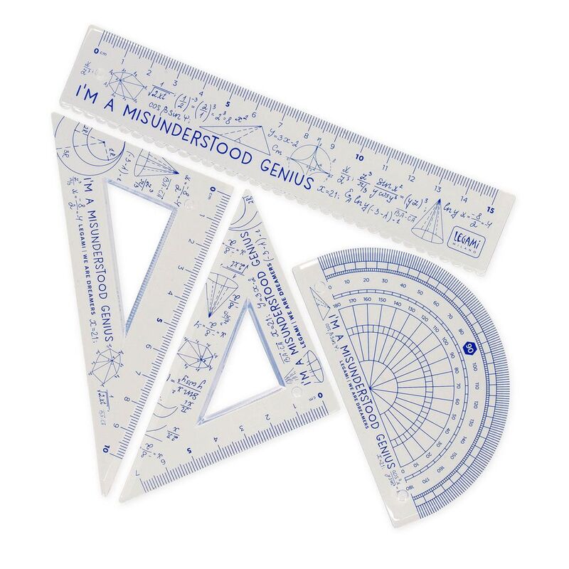 Legami Geometry Set - You Rule! - Genius