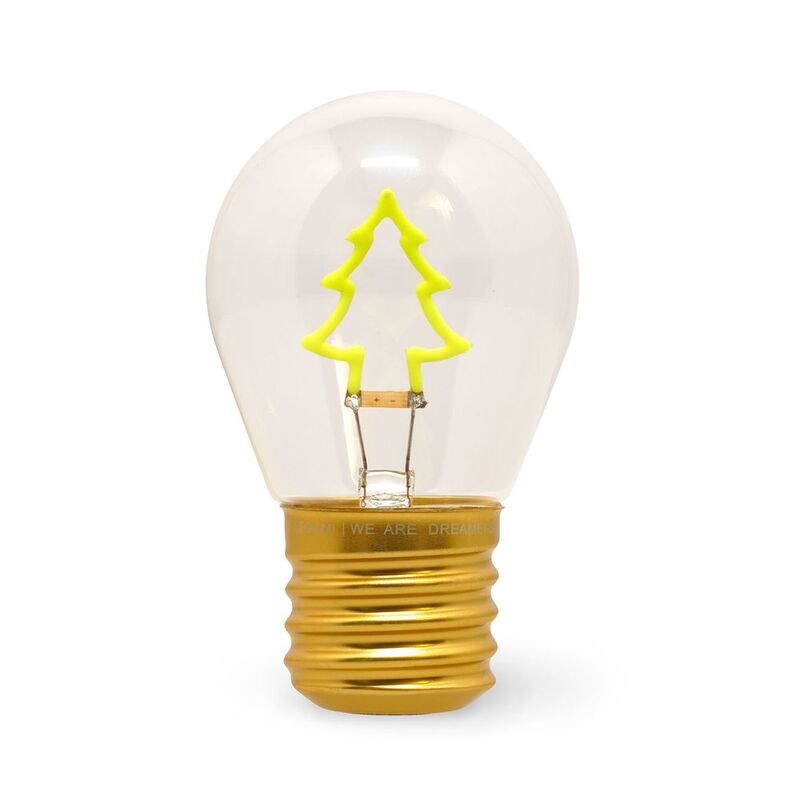 Legami Lightbulb-Shaped Table Lamp - Bulb Fiction - Xmas Tree Legami Lightbulb-Shaped Table Lamp - Bulb Fiction - Xmas Tree