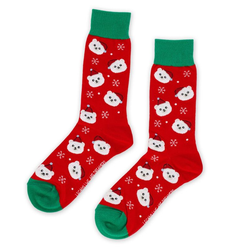 Legami Socks - It's a Match! - Medium - Polar Bear (Size 41 - 47)