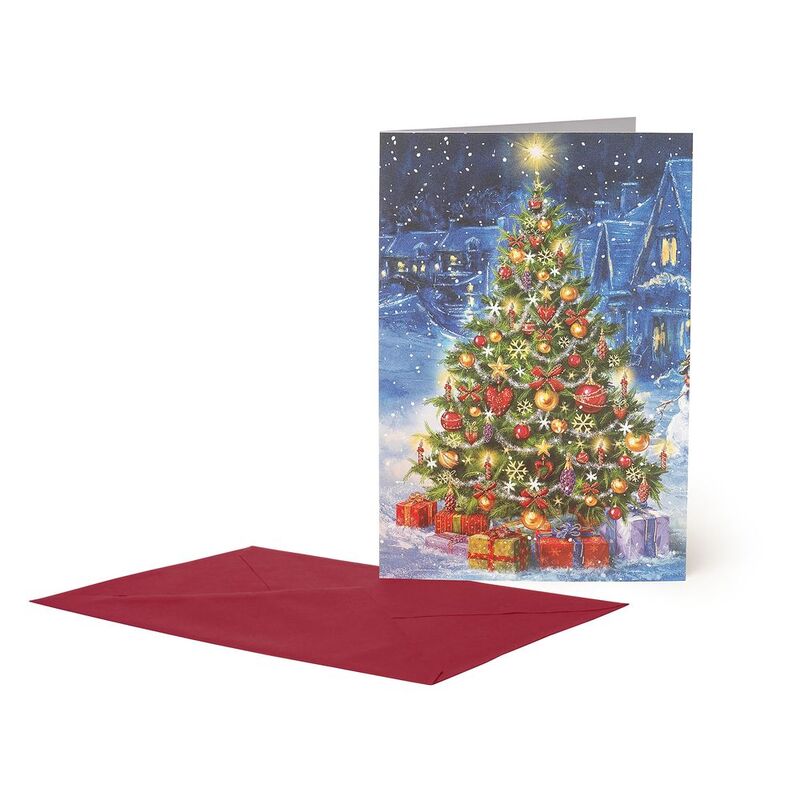 Legami Large Greeting Card - Xmas Tree (11.5 x 17 cm)