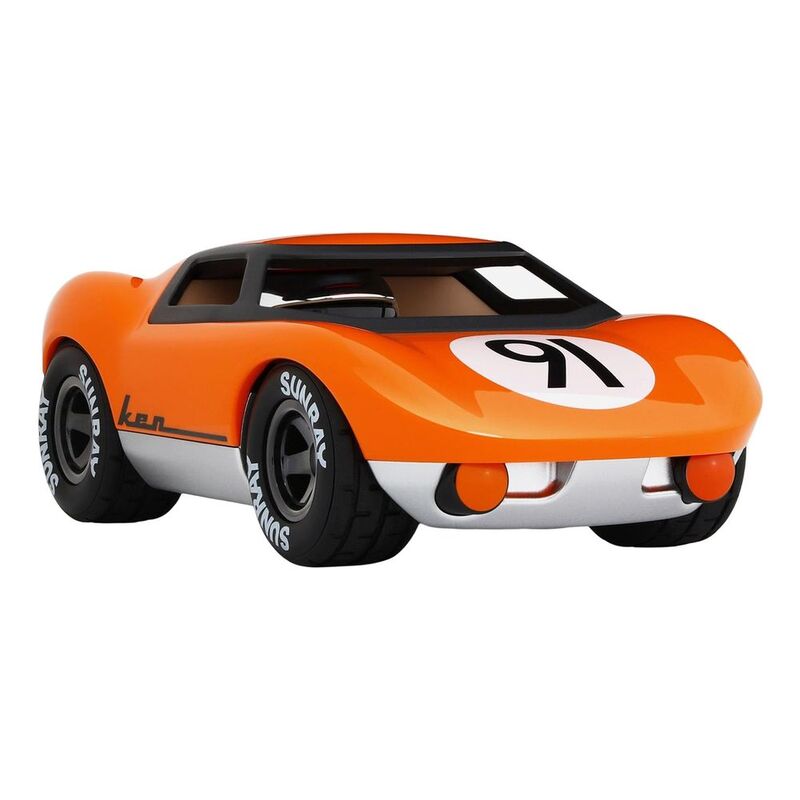 Playforever Mini Ken Gibson Racing Toy Car - Orange Playforever Mini Ken Gibson Racing Toy Car - Orange