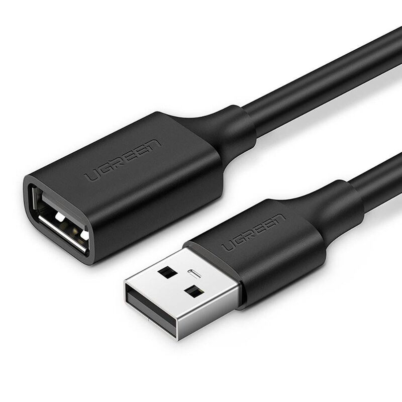 UGREEN USB 2.0 A Male to A Female Cable 1M (Black)