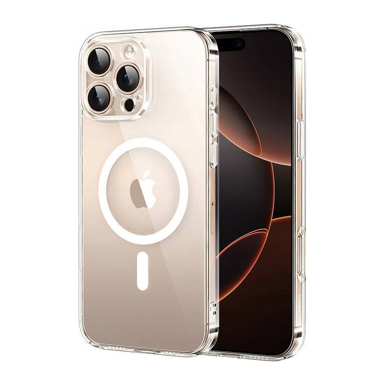 UGREEN CA11 Crystal Transparent Magnetic Protective Case iPhone 16 Pro
