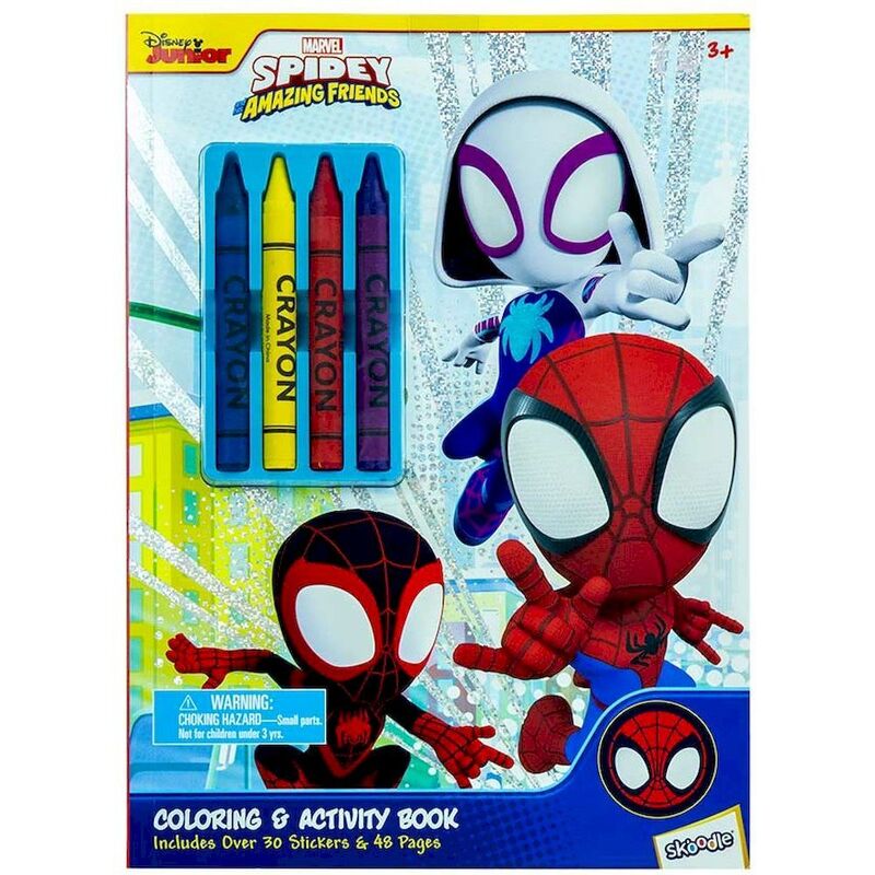 Disney Spidey Coloring & Activity Book with Crayons