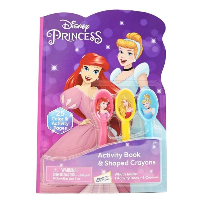 Disney Princess Activity Book and Shaped Crayons Disney Princess Activity Book and Shaped Crayons