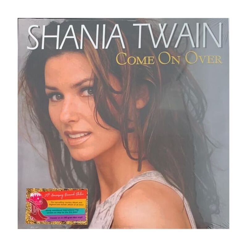 Come On Over 25Th Anniversary (Blue Colored Vinyl) (Limited Edition) (2 Discs) | Shania Twain