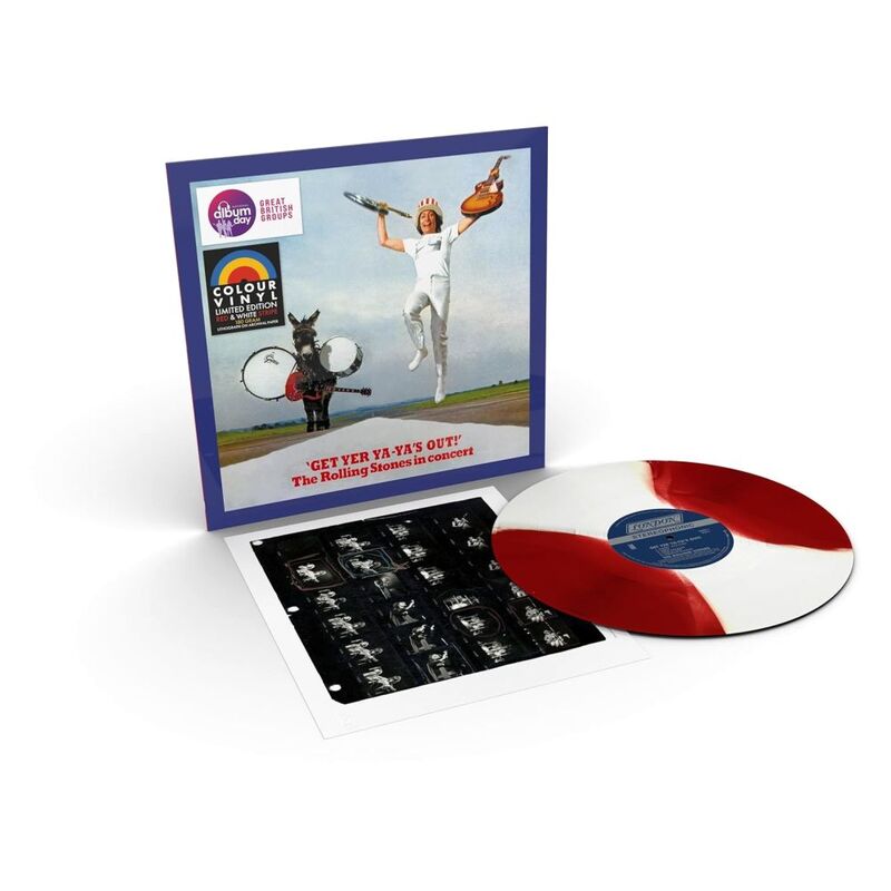 Get Yer Ya-Yas Out (Red White Stripe Colored Vinyl) (Limited Edition) | The Rolling Stones