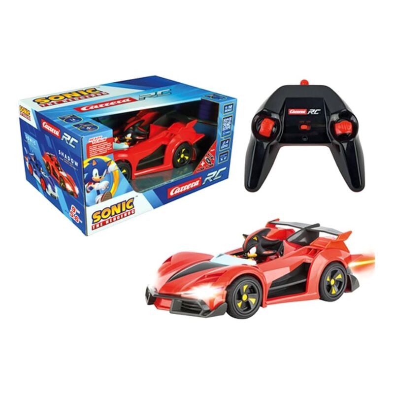Carrera Rc Sonic The Hedgehog Team Shadow Remote Control Car