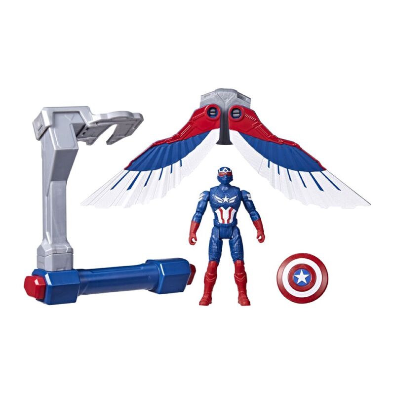 Hasbro Captain America Brave New World Flight Control Hero Series Action Figure