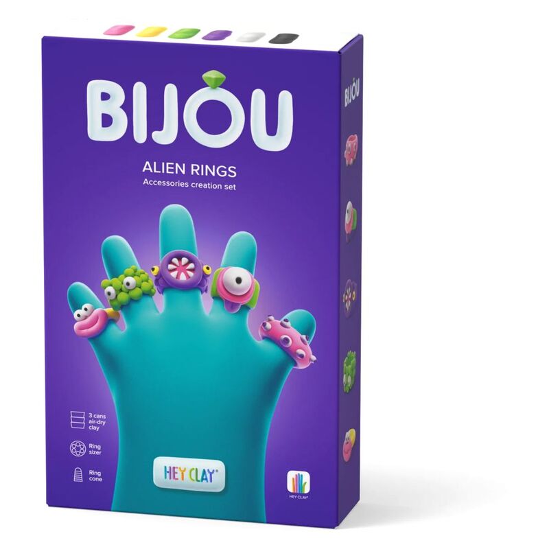 Hey Clay Bijou - Alien Rings