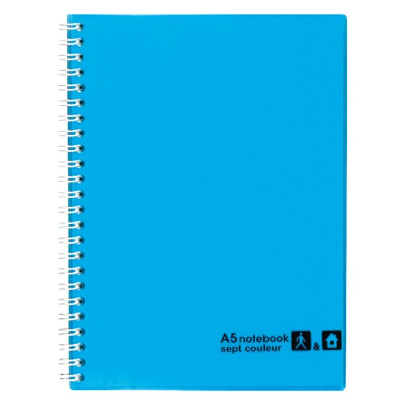 Maruman Septcrule Notebook A5 80 Sheets Light Blue