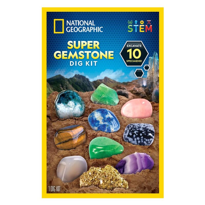 National Geographic Super Gemstone Dig Kit