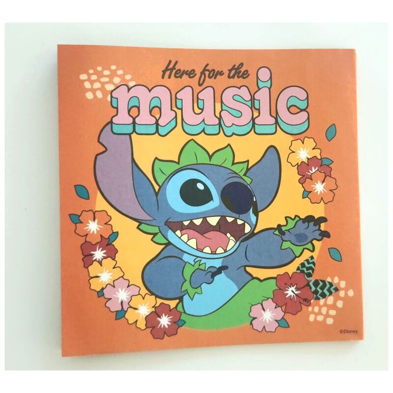 Disney Stitch Color And Jewel Velvet Stickers Activity Booklet