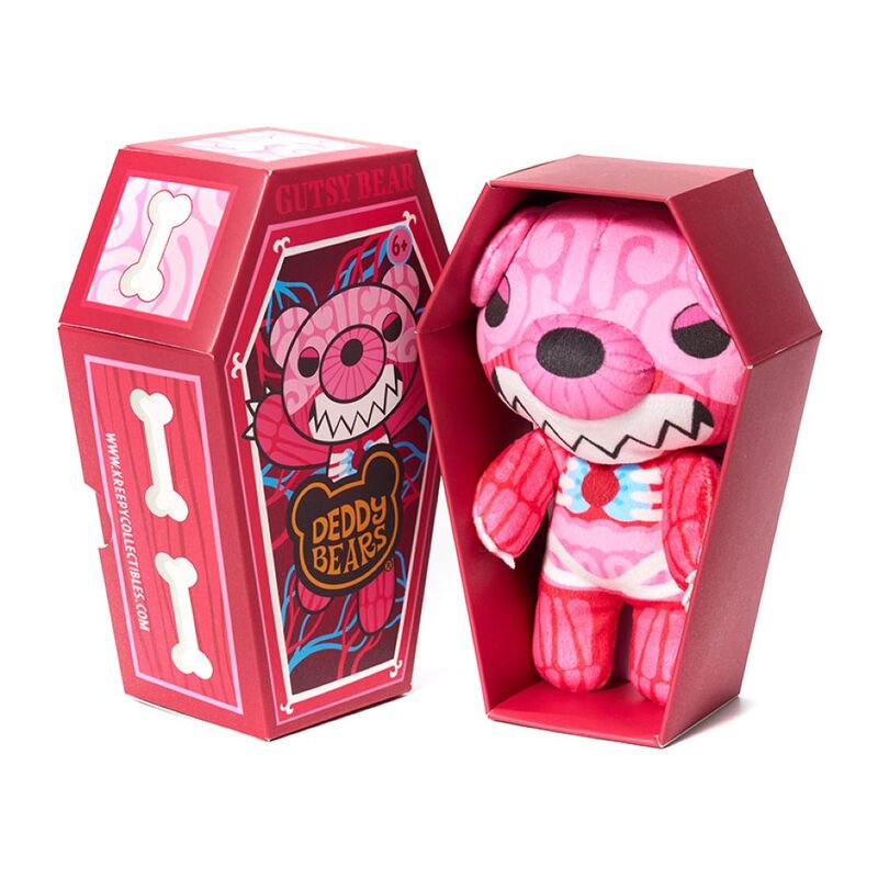 Deddy Bears Series 3 Gutsy Bear In Coffin 5-Inch Plush