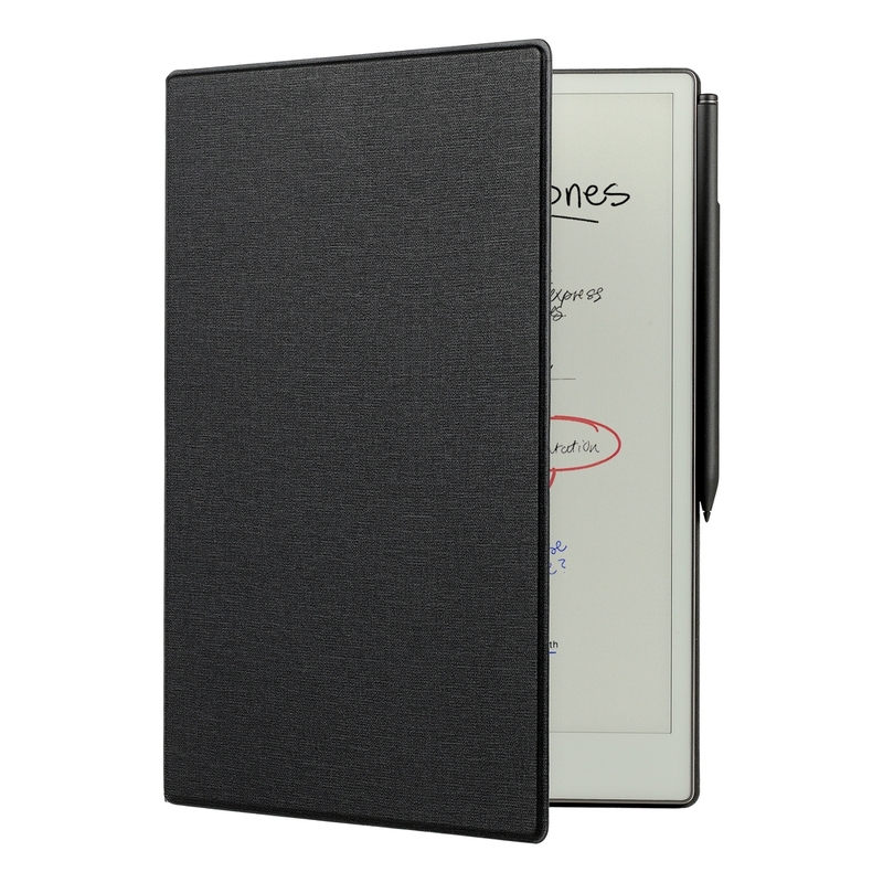 DOT Folio Case For reMarkable Paper Pro - Woven Leather Black