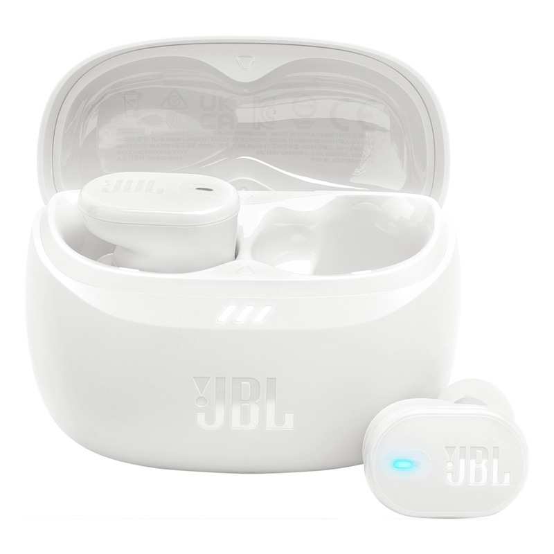 JBL Tune Buds 2 True Wireless Noise Cancelling Earbuds - White JBL Tune Buds 2 True Wireless Noise Cancelling Earbuds - White