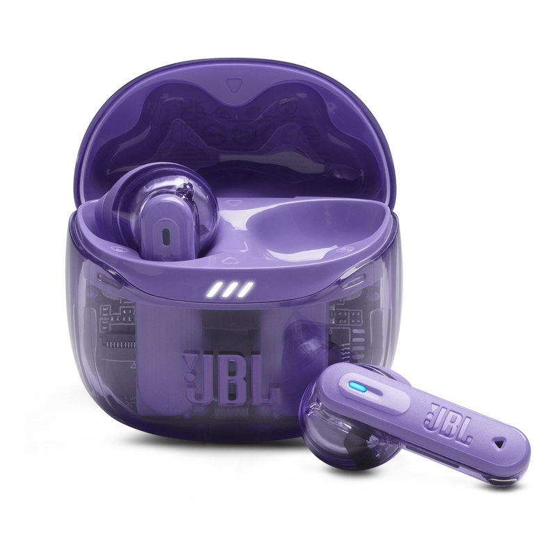 JBL Tune Flex 2 Ghost True Wireless Noise Cancelling Earbuds - Mauve JBL Tune Flex 2 Ghost True Wireless Noise Cancelling Earbuds - Mauve
