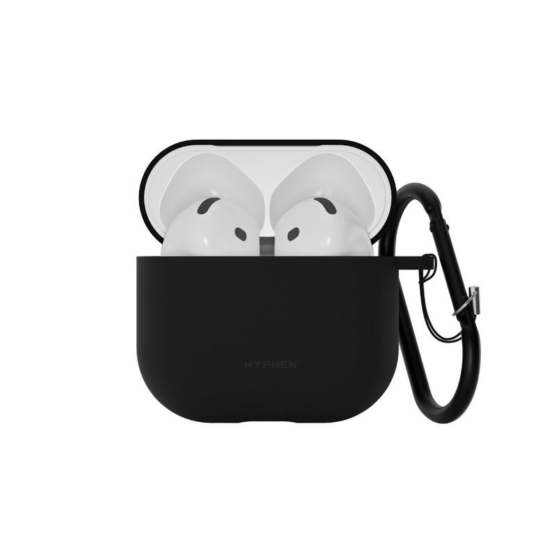 Hyphen Apple Airpods 4th Gen Silicone Case - Black