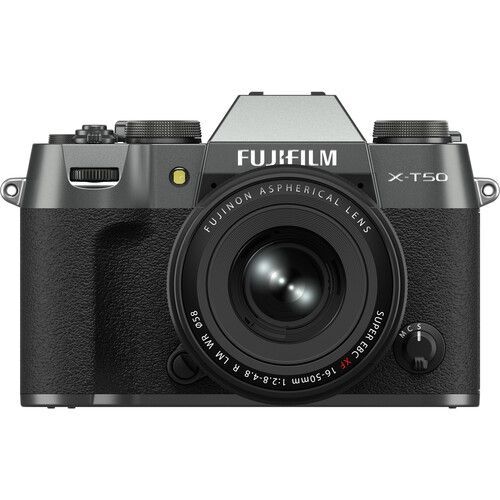 Fujifilm X-T50/XF16-50mm/ F2.8-4.8 R Camera Lens Kit C- Silver Fujifilm X-T50/XF16-50mm/ F2.8-4.8 R Camera Lens Kit C- Silver