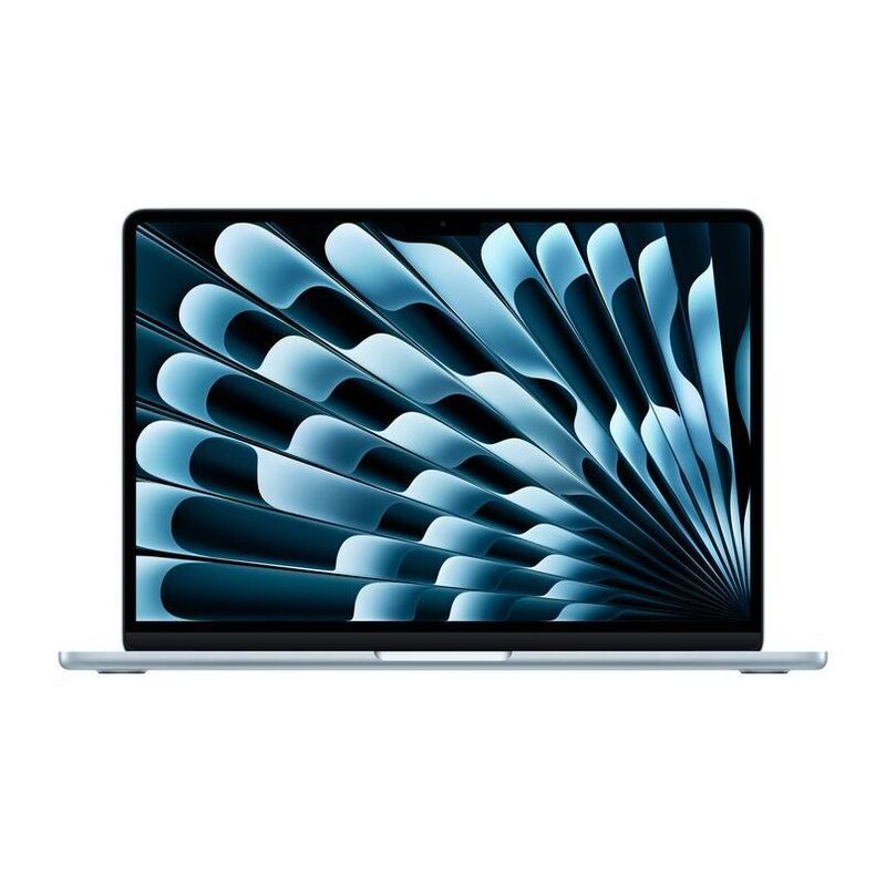 Apple 13-Inch Macbook Air M4 Chip with 10-Core CPU & 8-Core GPU/ 16GB/ 256GB SSD - Sky Blue (Arabic/English) Apple 13-Inch Macbook Air M4 Chip with 10-Core CPU & 8-Core GPU/ 16GB/ 256GB SSD - Sky Blue (Arabic/English)