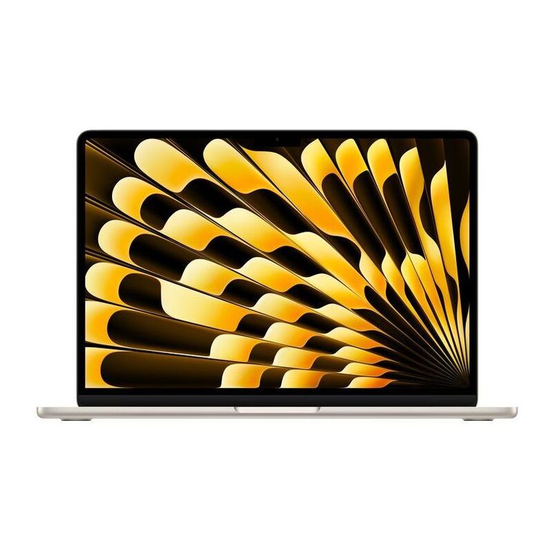 Apple 13-Inch Macbook Air M4 Chip with 10-Core CPU & 8-Core GPU/ 16GB/ 256GB SSD - Starlight (Arabic/English)