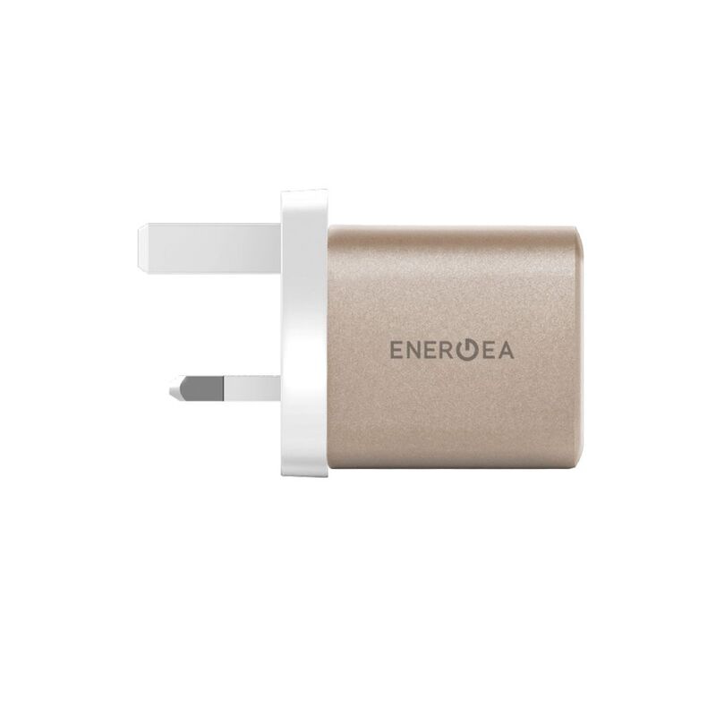 Energea Ampcharge Gan35/ 1C1A Pd/ Pps/ Qc3.0 Wall Charger/ 35W (UK) - Gold