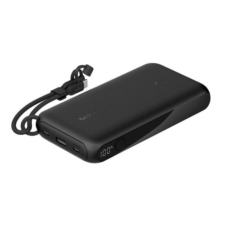 Belkin Powerbank 20000mAh With Display - Black