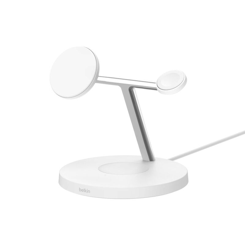 Belkin Wireless Charger 15W Boostcharge Pro 3-In-1 - Qi2 - White