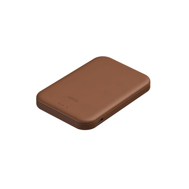 Uniq Powerbank Lyden Lexa Magnetic Fast Wireless USB-C Pd 5000mAh - Caramel