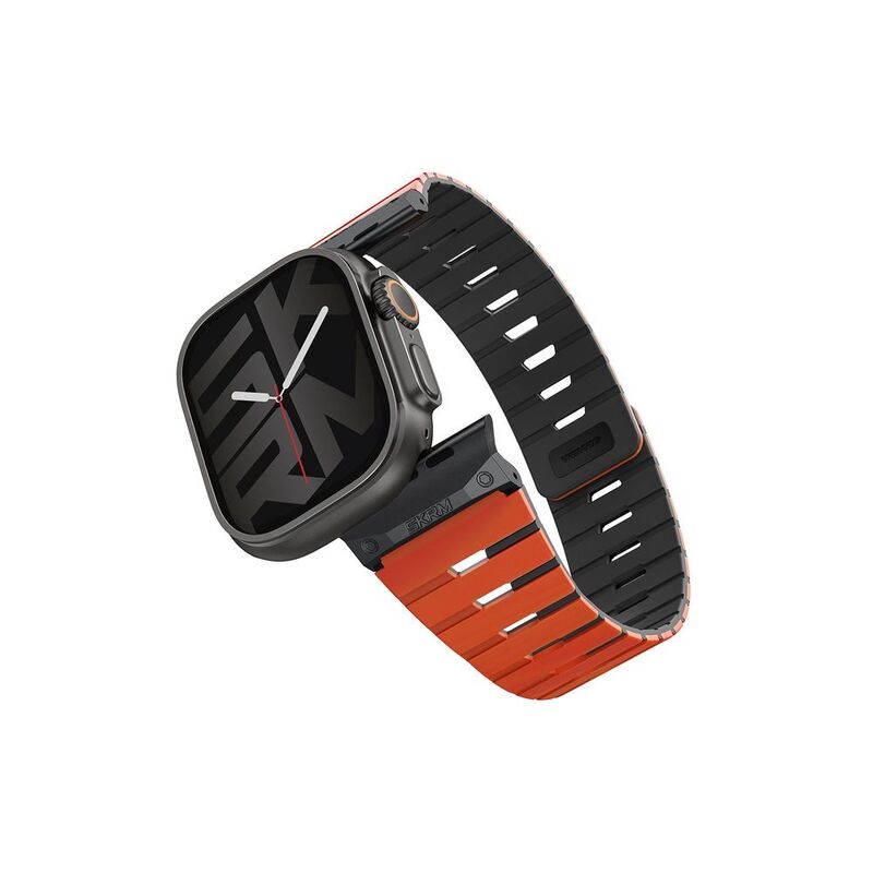 Skinarma Magnetic Apple Watch Strap 49/46/45/44mm - Gemini Orange