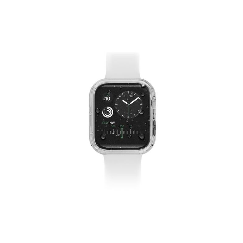 Uniq Nautic Watch Case With iP68 Water-Resistant Tempered Glass Screen Protection 42mm - Dove Clear