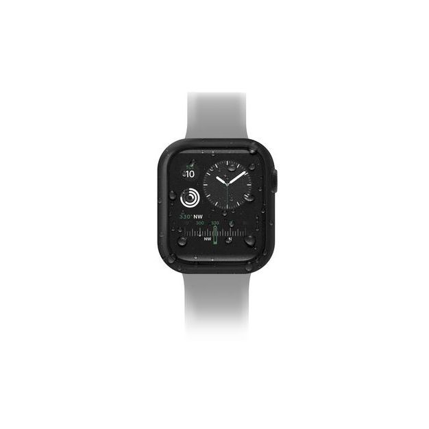 Uniq Nautic Watch Case With iP68 Water-Resistant Tempered Glass Screen Protection 42mm - Midnight Black