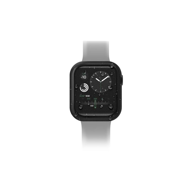 Uniq Nautic Watch Case With iP68 Water-Resistant Tempered Glass Screen Protection 46mm - Midnight Black