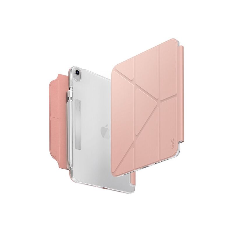 Uniq Camden Click iPad 11th Gen/10th Gen Folio Case - Blush Pink