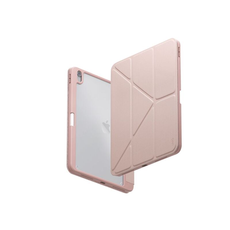 Uniq Moven iPad 11th Gen /10th Gen Folio Case - Blush Pink