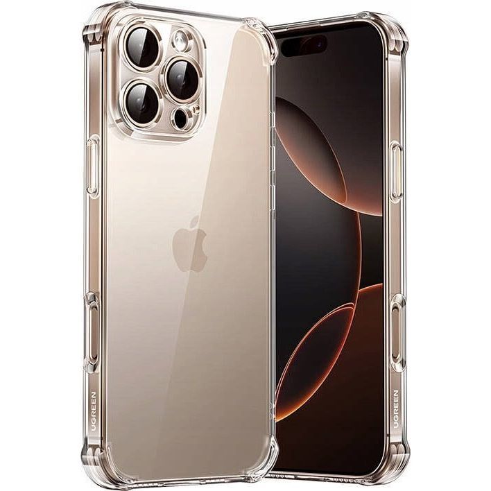 Ugreen Bright Cushion Protective Case For iPhone 16 Pro - Clear