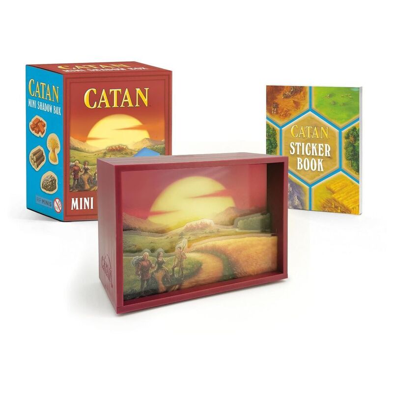 Catan Mini Shadow Box | Running Press Catan Mini Shadow Box | Running Press