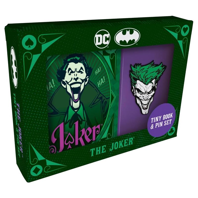 Dc Comics - The Joker Tiny Book And Pin Set | Insight Editions