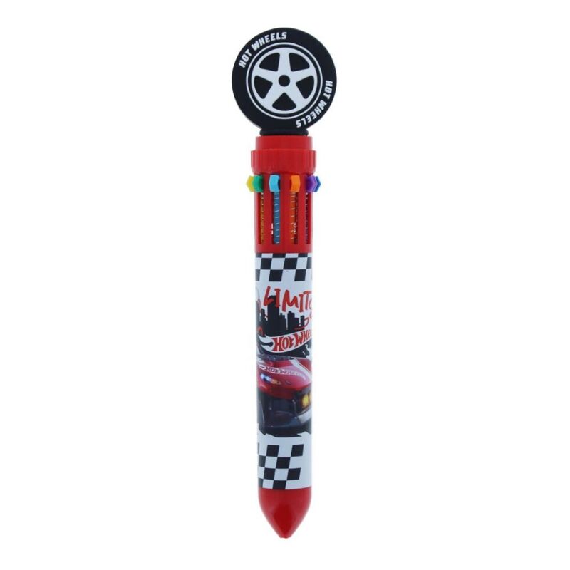 Blueprint Hot Wheels 10 Colour Pen Blueprint Hot Wheels 10 Colour Pen