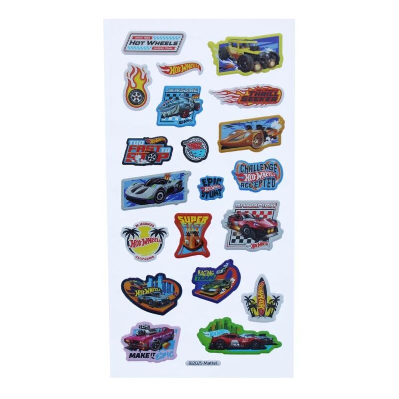 Blueprint Hot Wheels Art Sticker