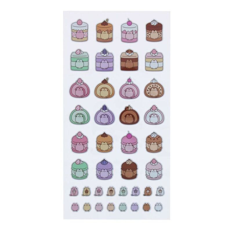 Blueprint Pusheen Art Stickers