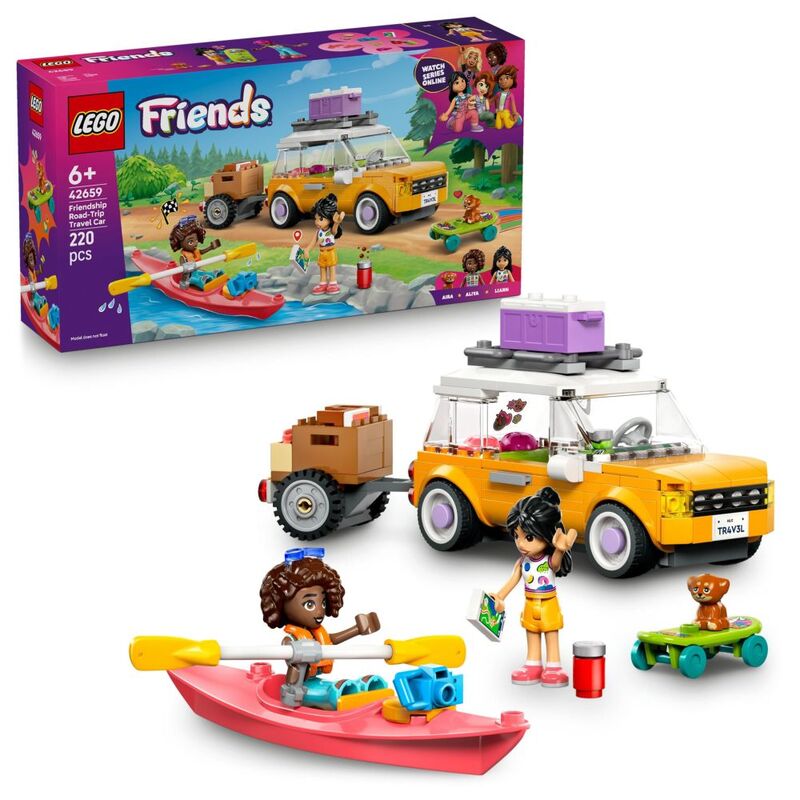 LEGO Friends Friendship Road-Trip Travel Car Building Set - 42659 (217 Pieces)