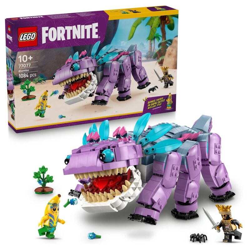 LEGO Fortnite Klombo Video Game Toy - 77077 (1084 Pieces)